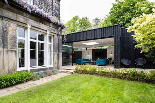 A contemporary extension to an historic house by Wightron Architects, Leeds