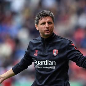 Rotherham United boss Alex Bruce