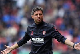 Rotherham United boss Alex Bruce
