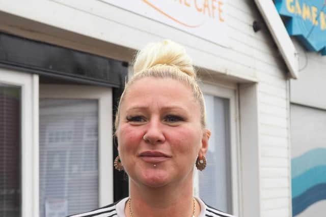 Jo recently took on the Sunshine Cafe on the seafront