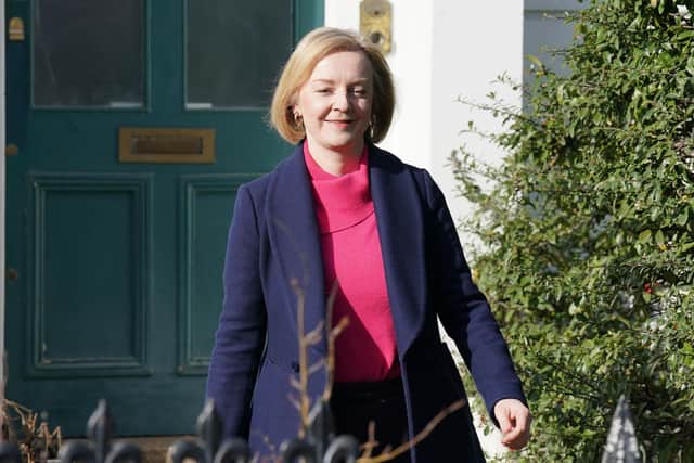 Former prime minister Liz Truss was forced to quit after her chancellor Kwasi Kwarteng's £45bn package of unfunded tax cuts panicked the markets and tanked the pound. PIC: Jonathan Brady/PA Wire