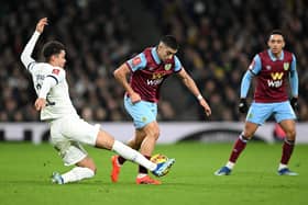 Burnley's Anass Zaroury has been linked with Hull City. Image: Shaun Botterill/Getty Images