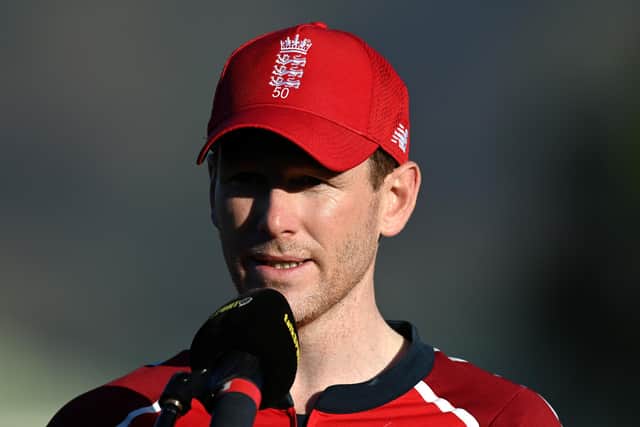 England, led by captain Eoin Morgan, are the world’s number one side, have won every series over the past three years and boast highly ranked players Dawid Malan and Adil Rashid. (Pic: Getty Images)