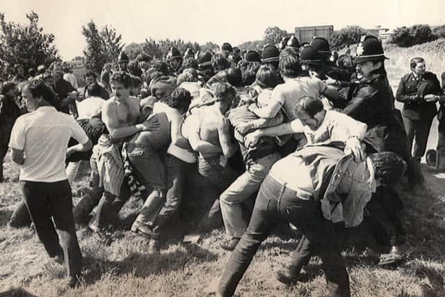The Battle of Orgreave.