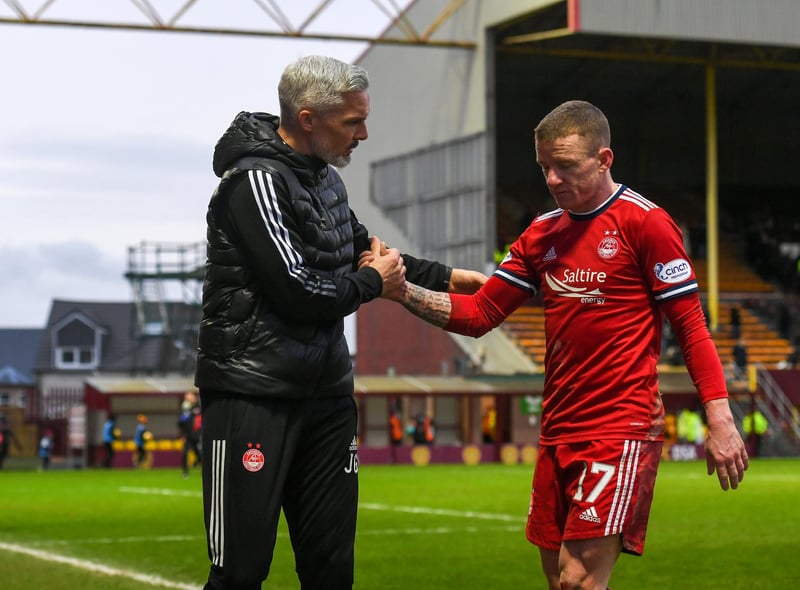 Aberdeen star Jonny Hayes has revealed he has paused contract talks to focus on the club’s season. The Irish winger is out of contract at the end of the season. He said: “To be honest, that’s probably more down to me. I have not got round to it. I am just trying to concentrate on playing football and that’s it.” (Daily Express)