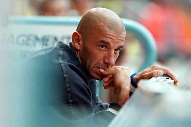 Gianluca Vialli, who has died aged 58 following a lengthy battle with pancreatic cancer, the Italian Football Federation has announced. Picture: RUI VIEIRA/PA