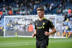 The 20-year-old is back at Elland Road after spending last season loan in the Championship with Millwall. Image: Bruce Rollinson