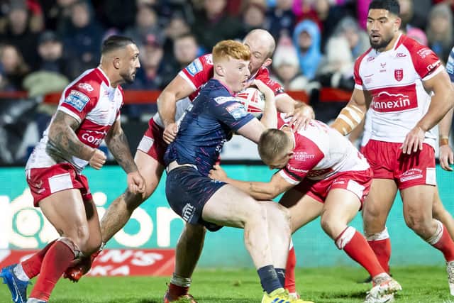 Hull KR have been strong defensively in the early rounds. (Photo: Allan McKenzie/SWpix.com)