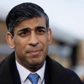 Prime Minister Rishi Sunak speaking to the media while visiting Harlow Police Station in  Essex.  Picture: Dan Kitwood/PA Wire