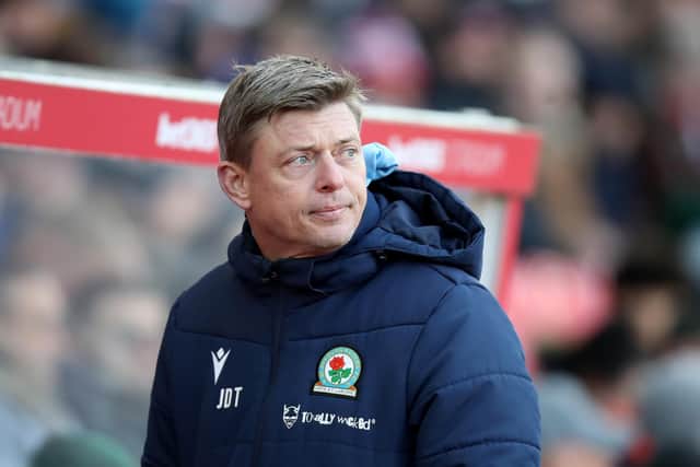 Blackburn Rovers manager Jon-Dahl Tomasson. Picture: Getty Images.