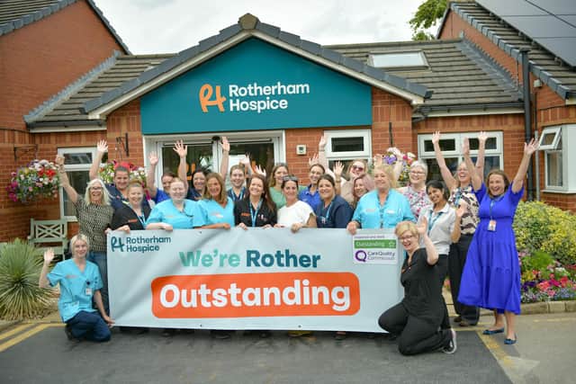 Rotherham Hospice soars to new heights with ‘outstanding’ CQC rating