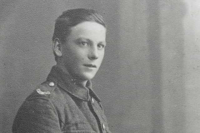 Sgt Arnold Loosemore, who served with the 8th Battalion Duke of Wellington’s West Riding Regiment, helped thwart a vicious enemy counter-attack before returning to his post with a wounded comrade during the Third Battle of Ypres in August 1917. Image: Noonans.