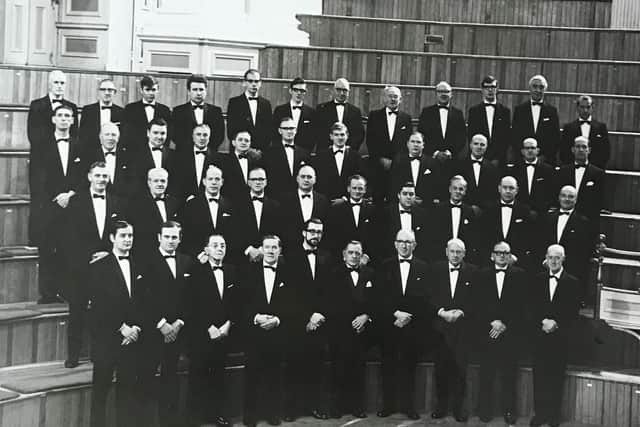 Honley MVC after they started wearing evening dress and dates from 1969