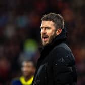 Middlesbrough boss Michael Carrick, on the touchline at Huddersfield Town. Picture: Bruce Rollinson.