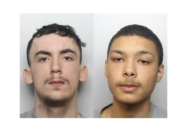18-year-olds Xander Howarth, of Richmond Park View, Handsworth, Sheffield, and Thomas Hardiman, of Edenhall Road, Deep Pit, Sheffield, have been jailed for the murder