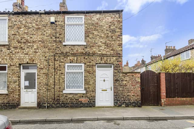 This two-bedroom terraced home on Vine Street, Norton, is £165,000 with Willowgreen