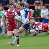 Batley Bulldogs in action against Featherstone. PIC: Steve Riding