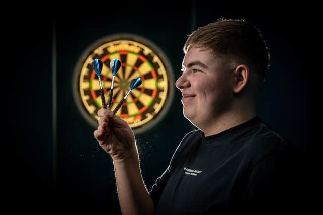 World Darts Championship finalist Luke Littler has positively affected Ollie's darts club business and has been inundated with messages about joining the club by younger people since the 16yo reached the championship final and this has inspired him to set up a youth league/session every Sunday. (Picture: Tony Johnson)