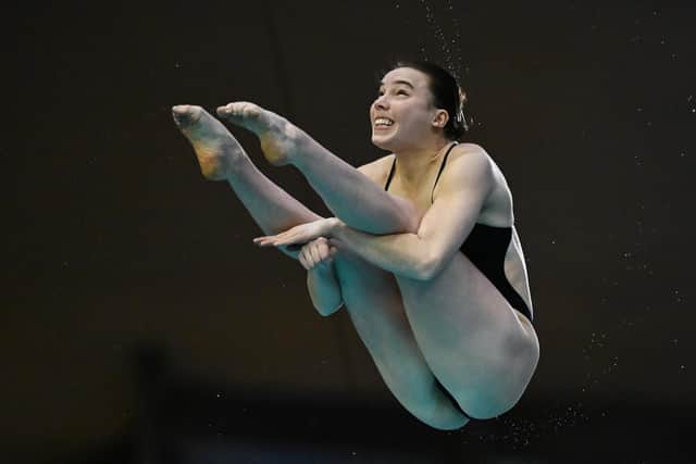 Making a splash: Yasmin Harper of City of Sheffield won three gold medals at the British Championships at Ponds Forge. (Picture: Minas Panagiotakis/Getty Images)