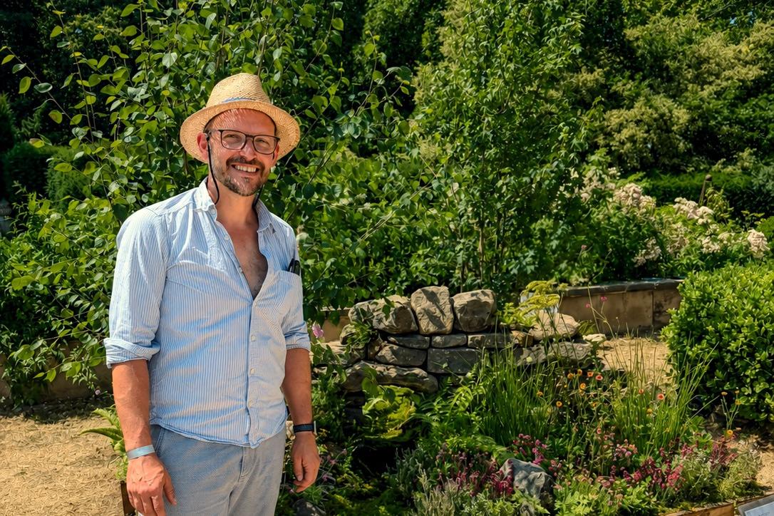 Yorkshire gardener wins top award while paying homage to Wuthering Heights