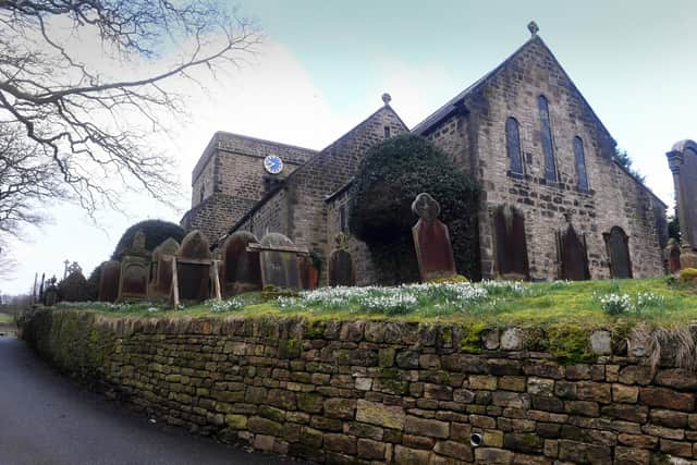 Village Feature Oxenhope. St Mary Parish Church Oxenhope. Picture taken by Yorkshire Post Photographer Simon Hulme.