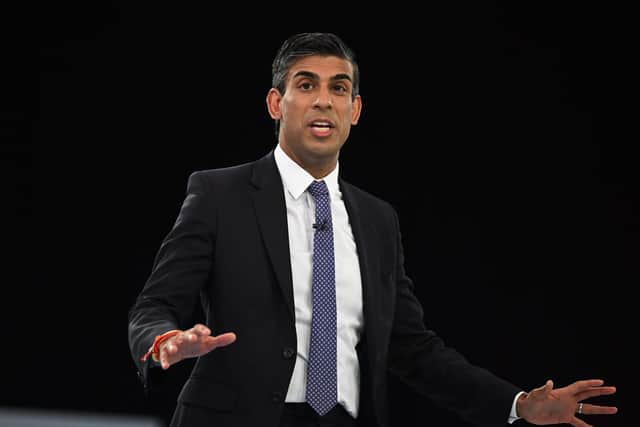 Prime Minister Rishi Sunak says to we need to move further and faster to transition to renewable energy. PIC: Leon Neal/Getty Images