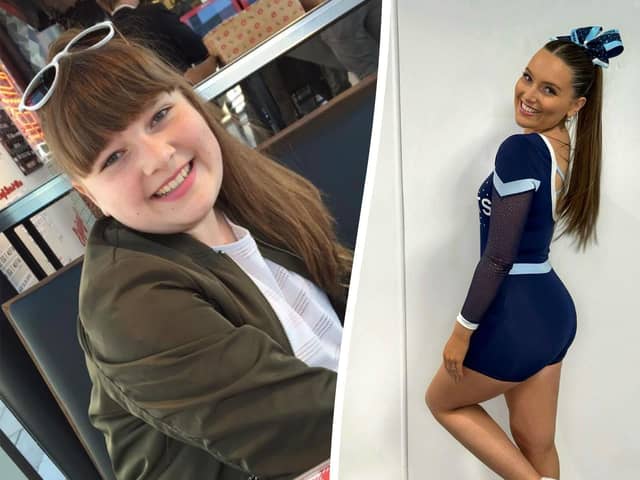 Sophie McGarva was bullied at school for being overweight