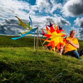 Kitemaker and Kite Festival Flyer Alan Poxon, of Gargrave, Skipton, North Yorkshire, started making and mending his own kites as a boy, even out of old plastic bags from his mums shopping.
Now Alan has hundreds of kites which he flies for festivals and events and often seen flying his kites on the open tops of Malham Tarn, near Skipton.
Picture By Yorkshire Post Photographer,  James Hardisty.
