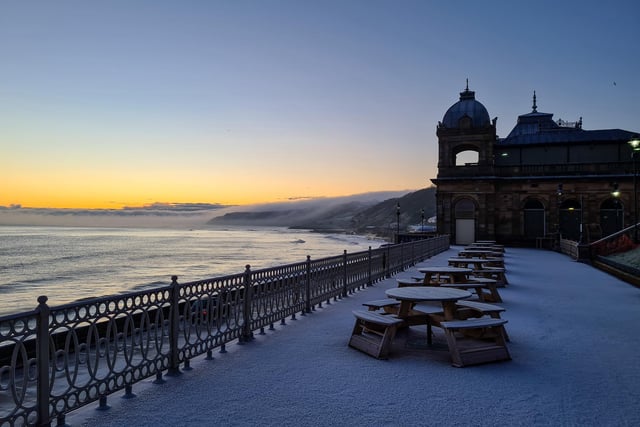 Frosty sunrise in Scarborough.
picture: Jenna Jackson