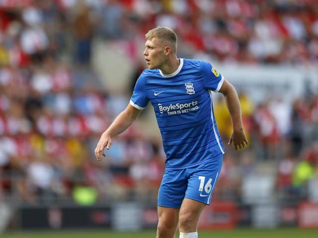 New Barnsley signing Sam Cosgrove, pictured in action for parent club Birmingham City. (Photo by Malcolm Couzens/Getty Images)