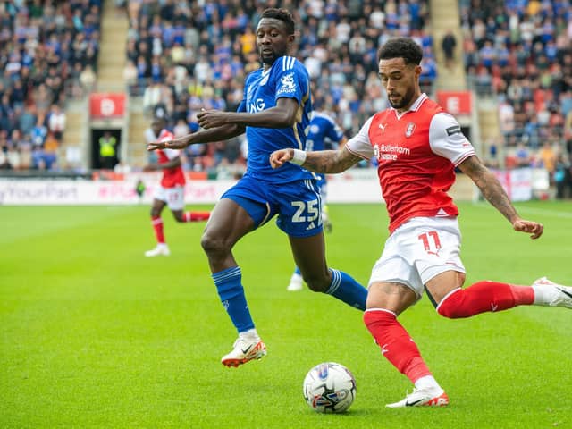 Rotherham United winger Andre Green's season was brought to an abrupt end in October. Image: Bruce Rollinson
