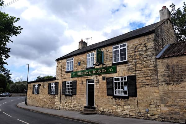 The Fox & Hounds pub in the village of Walton near Wetherby has been put on the market for £495,000