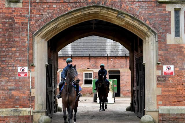 National Horseracing College The Stables, Rossington Hall Doncaster.  Picture by Simon Hulme
