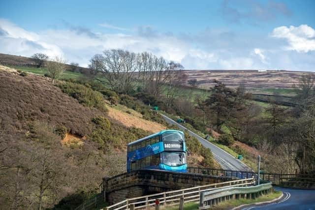 The A64 Coastliner route is one of the most picturesque in the UK