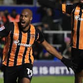 ON TARGET: Hull City’s Oscar Estupinan got on the scoresheet again, firing hom the Tigers' second in the 4-1 at Wigan Athletic. Picture: Bradley Collyer/PA.