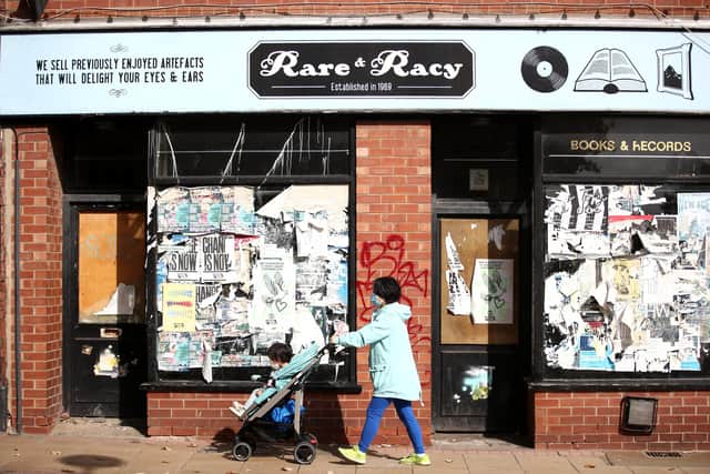 Sheffield's Rare and Racy book and record shop, which closed its doors in 2017. Photo credit should read: Tim Goode/PA Wire