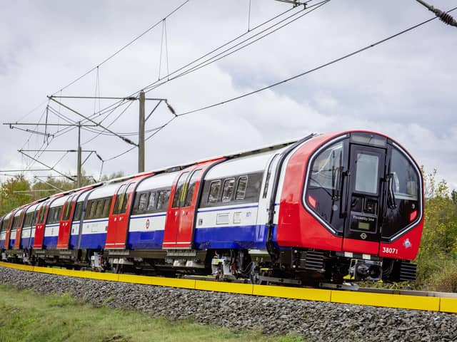New Piccadilly line trains being tested in Germany.