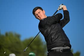 Breakthrough moment: Joe Dean competing at the DP World Tour's Qualifying School at Infinitum Golf in Spain last month. But has it been the breakthrough moment he hopes? (Picture: Octavio Passos/Getty Images)