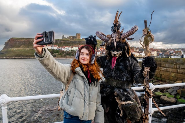 The figure of Krampus is not one to be feared when it comes to Whitby, but one celebrated and enjoyed.