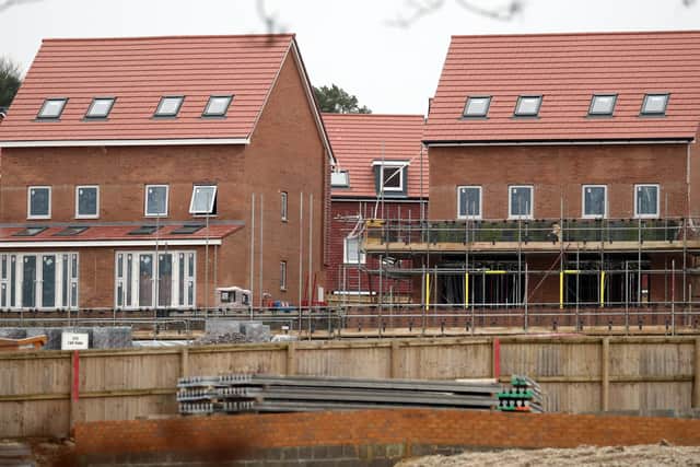 'The government’s own figures say that it “invested” £10bn to help 135,000 people via just one of its Help to Buy schemes'. PIC: Andrew Matthews/PA Wire