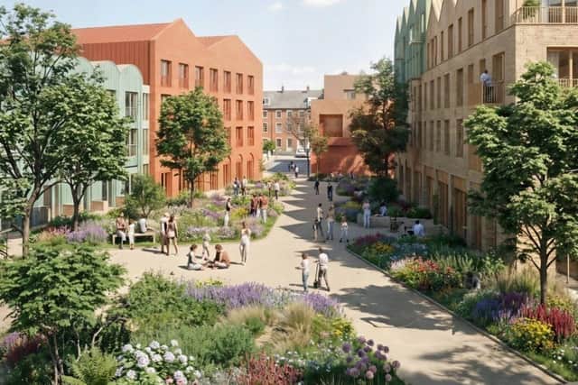 An artist's impression of the Albion Square redevelopment. Photo credit: Capital & Centric.