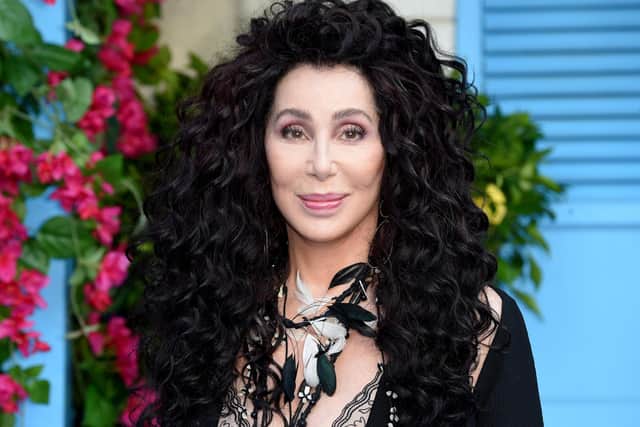 Cher in London on July 16, 2018. (Photo by Anthony HARVEY / AFP)