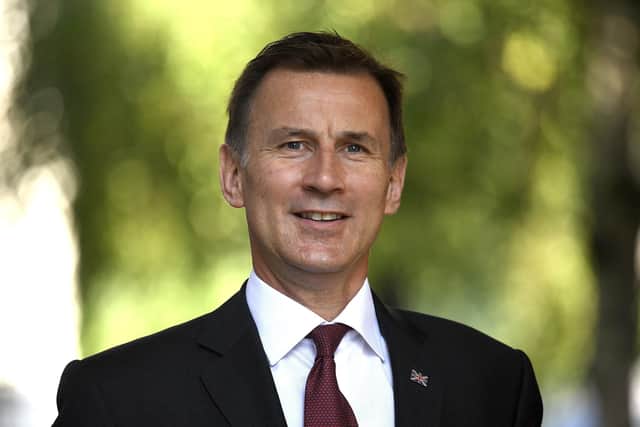 Chancellor Jeremy Hunt will announce his Autumn Statement on Thursday. PIC: Leon Neal/Getty Images