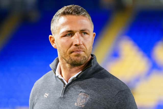 Sam Burgess is looking to make his mark as a coach. (Photo: Olly Hassell/SWpix.com)