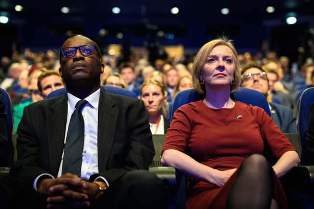 Chancellor of the Exchequer Kwasi Kwarteng and Prime Minister Liz Truss. PIC: Leon Neal/Getty Images