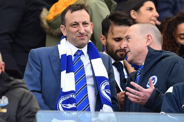 Tony Bloom purchased a 75 per cent share in his hometown club in 2009.