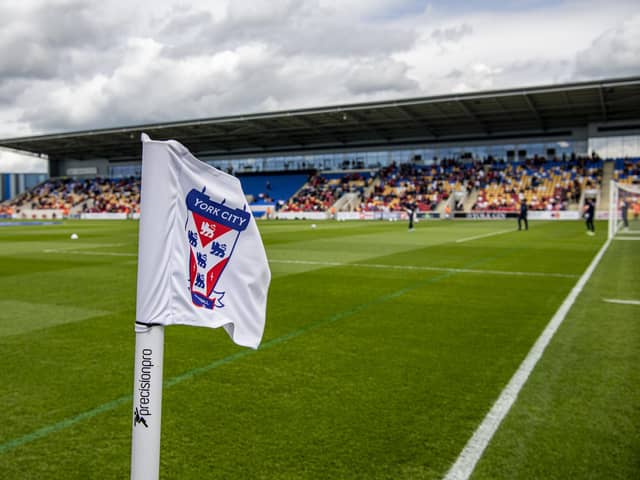 FORZEN PITCH: York City's Community Stadium was deemed unplayable after an early inspection