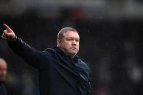 Doncaster Rovers boss Grant McCann, pictured against Sheffield Wednesday. Picture: Jonathan Gawthorpe