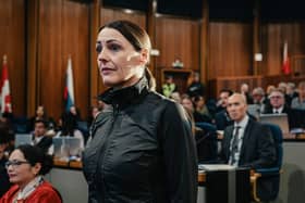 Suranne Jones  as Amy Silva) in Vigil. Image: BBC / World Productions / Mark Mainz.