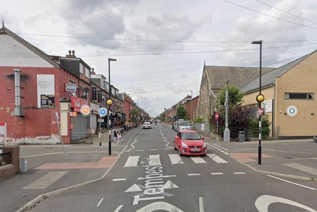 The woman's body was found at an address on Tempest Road Leeds
